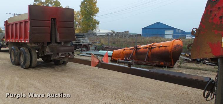 image for item AL9071 1989 Drake end dump pup trailer