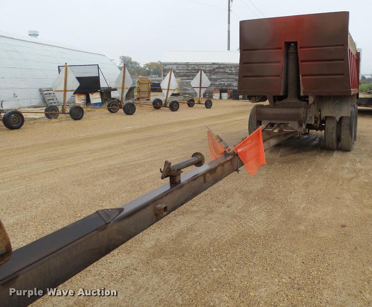 image for item AL9071 1989 Drake end dump pup trailer