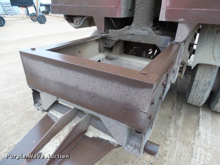 image for item AL9071 1989 Drake end dump pup trailer