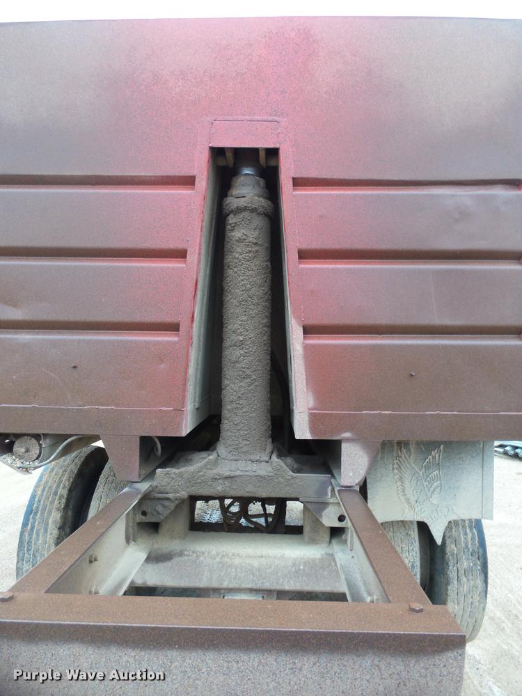 image for item AL9071 1989 Drake end dump pup trailer