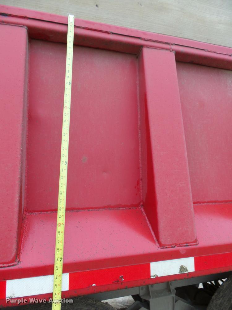 image for item AL9071 1989 Drake end dump pup trailer