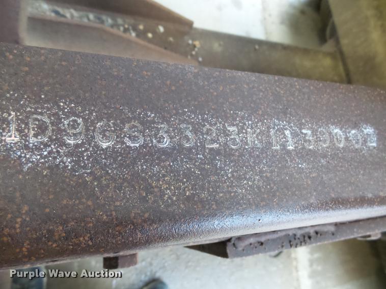 image for item AL9071 1989 Drake end dump pup trailer