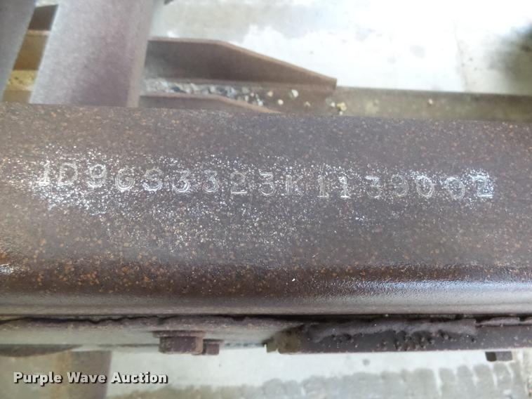 image for item AL9071 1989 Drake end dump pup trailer