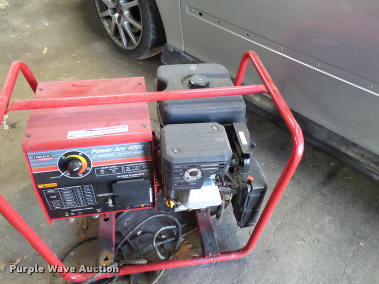 image for item BU9755 Lincoln Electric Power Arc 4000 welder/generator
