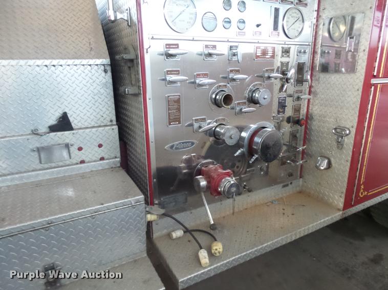 image for item BU9757 1990 Mack Pierce fire truck