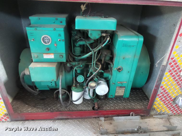 image for item BU9757 1990 Mack Pierce fire truck