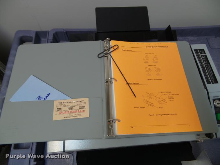 image for item BV9331 Hedman check signer