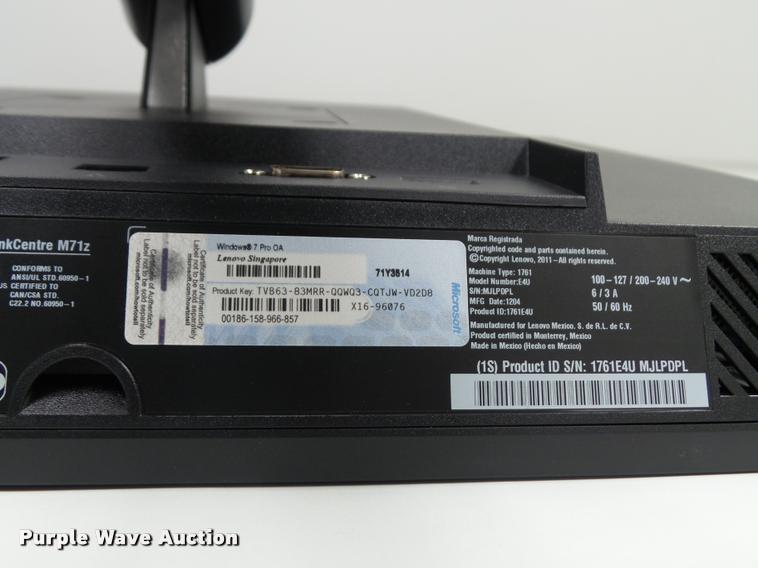 image for item BV9399 (75) M71 all-in-one computers