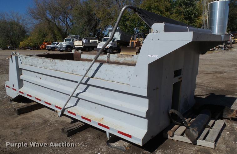 image for item BZ9869 17'L x 90"W steel dump bed