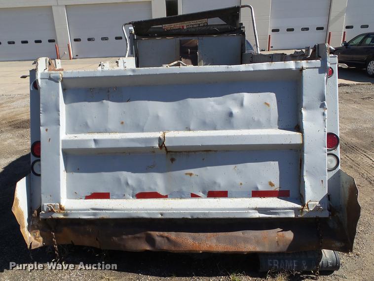 image for item BZ9869 17'L x 90"W steel dump bed