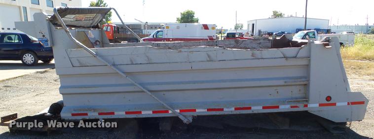 image for item BZ9869 17'L x 90"W steel dump bed