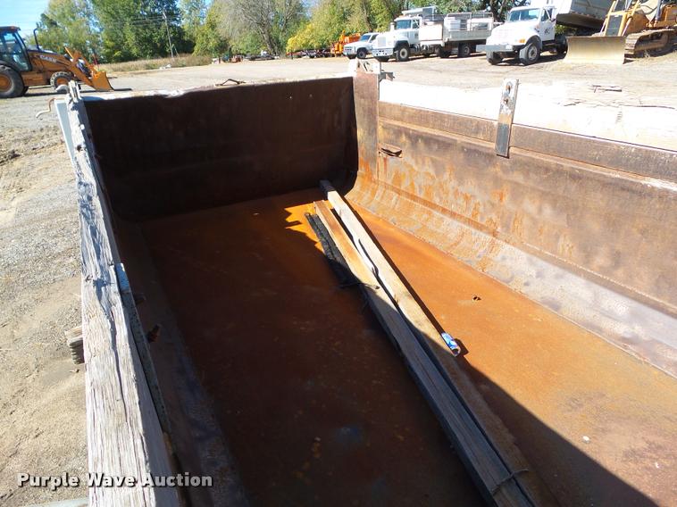 image for item BZ9869 17'L x 90"W steel dump bed