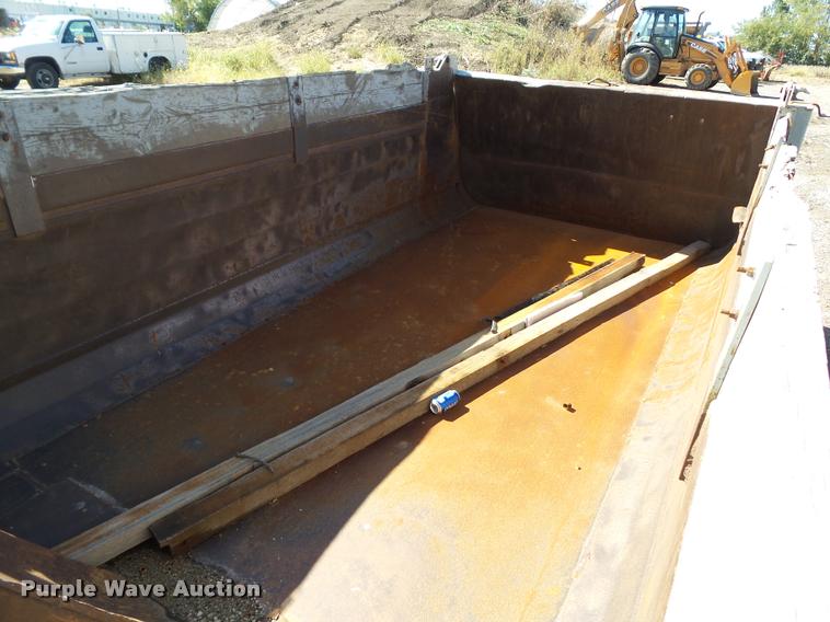 image for item BZ9869 17'L x 90"W steel dump bed