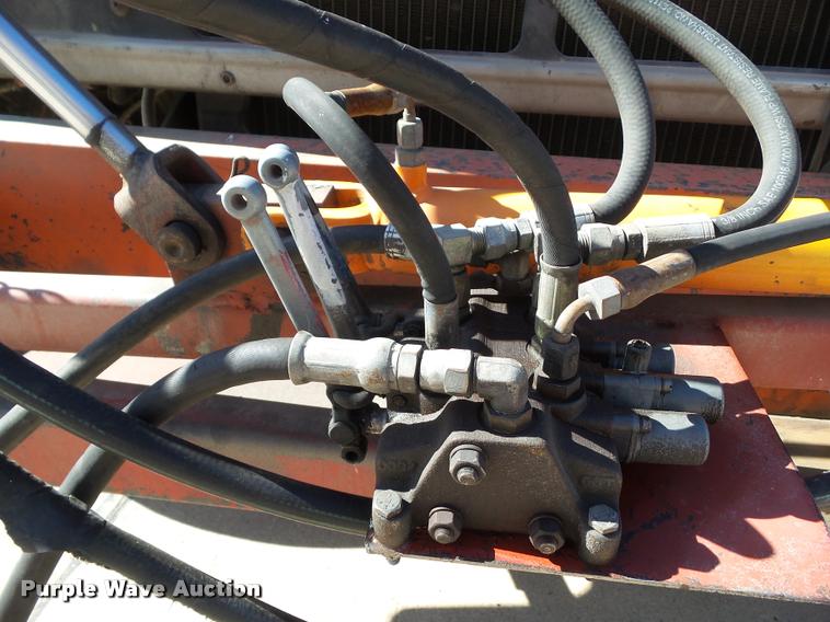 image for item BZ9871 1980 International 1754 flatbed truck with crane