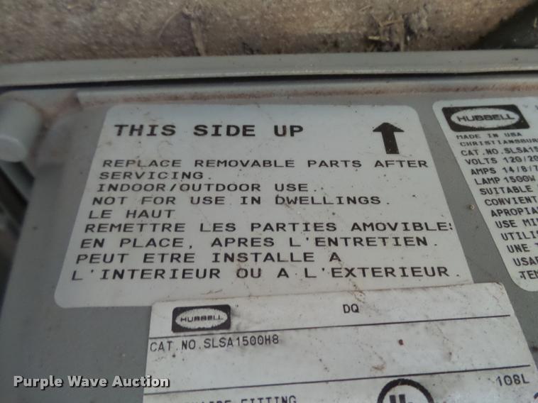 image for item CA9990 (31) Hubbell bay lights