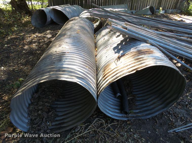 image for item CA9992 (6) steel culverts