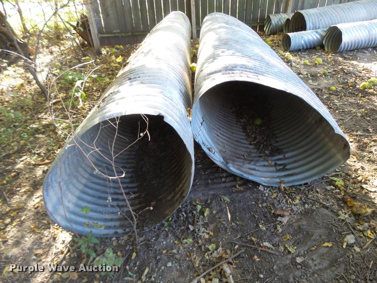 image for item CA9992 (6) steel culverts