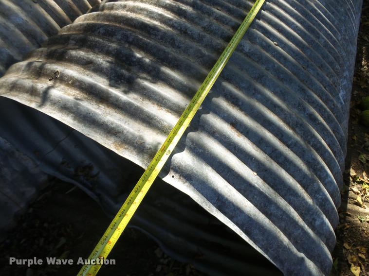 image for item CA9992 (6) steel culverts