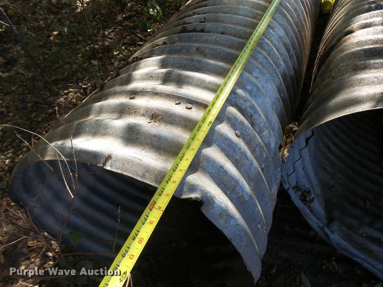 image for item CA9992 (6) steel culverts