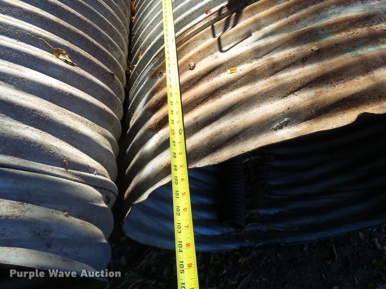 image for item CA9992 (6) steel culverts