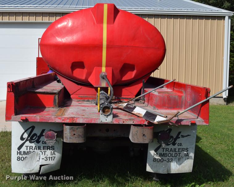 image for item CD9458 1968 Kaiser Jeep M35 flatbed truck