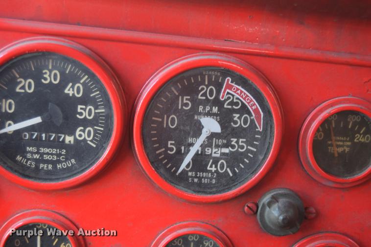 image for item CD9458 1968 Kaiser Jeep M35 flatbed truck