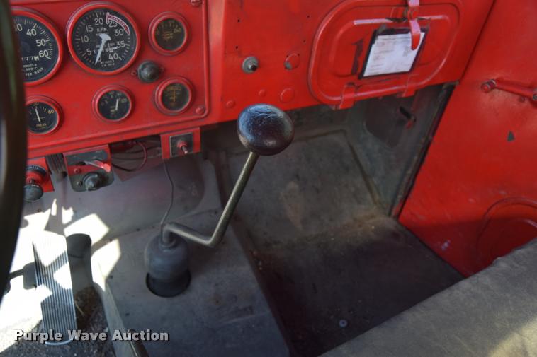 image for item CD9458 1968 Kaiser Jeep M35 flatbed truck