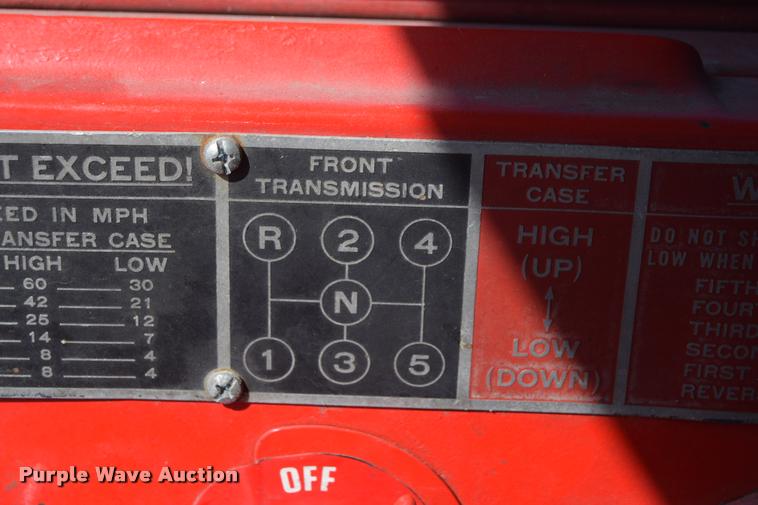 image for item CD9458 1968 Kaiser Jeep M35 flatbed truck