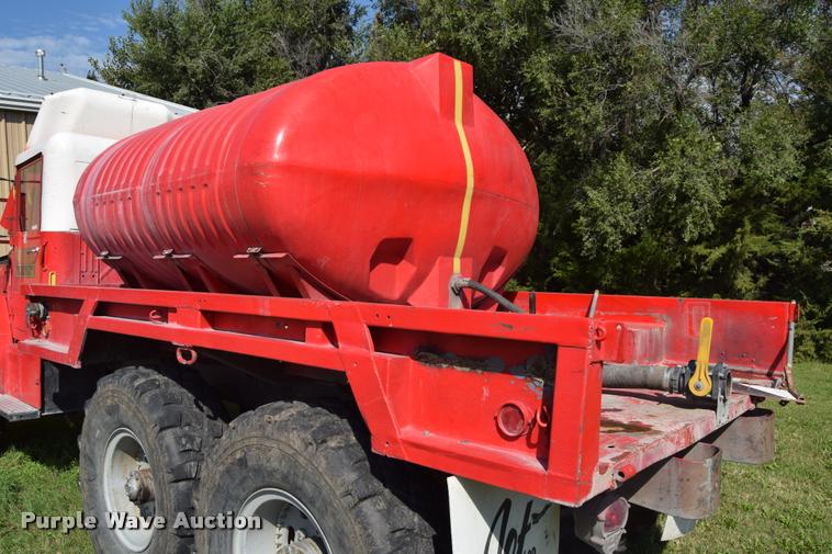 image for item CD9458 1968 Kaiser Jeep M35 flatbed truck