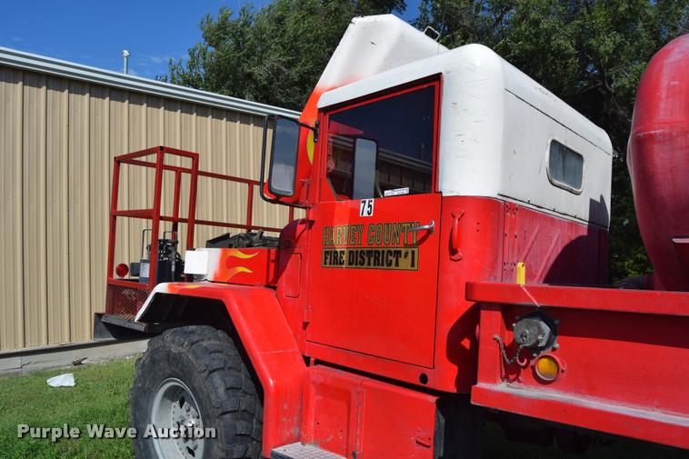 image for item CD9458 1968 Kaiser Jeep M35 flatbed truck