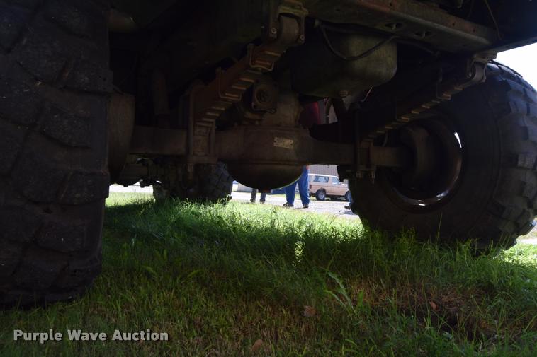 image for item CD9458 1968 Kaiser Jeep M35 flatbed truck