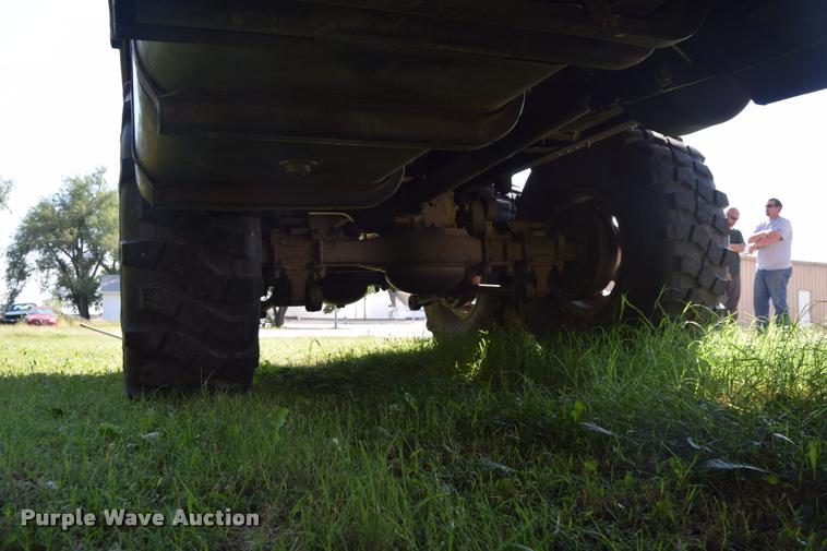 image for item CD9458 1968 Kaiser Jeep M35 flatbed truck