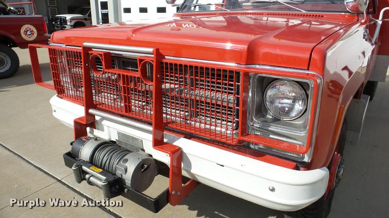 image for item DA2895 1979 GMC Sierra 35 fire truck