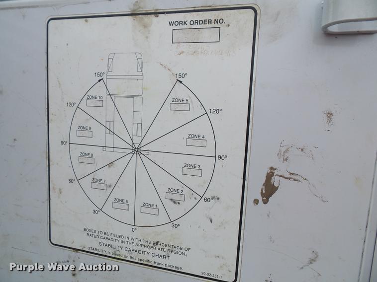 image for item DA3754 2006 Ford F550 service truck with crane
