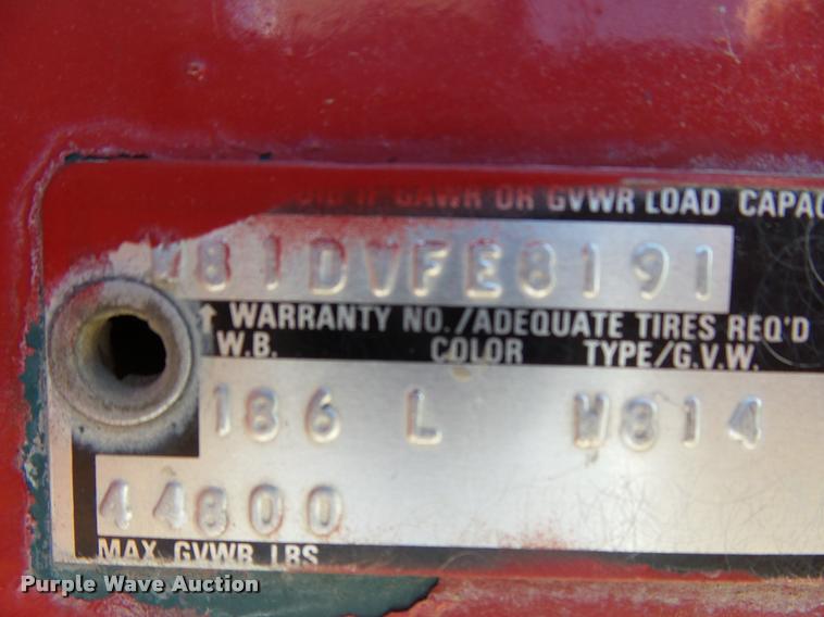 image for item DA4610 1979 Ford 8000 truck cab and chassis