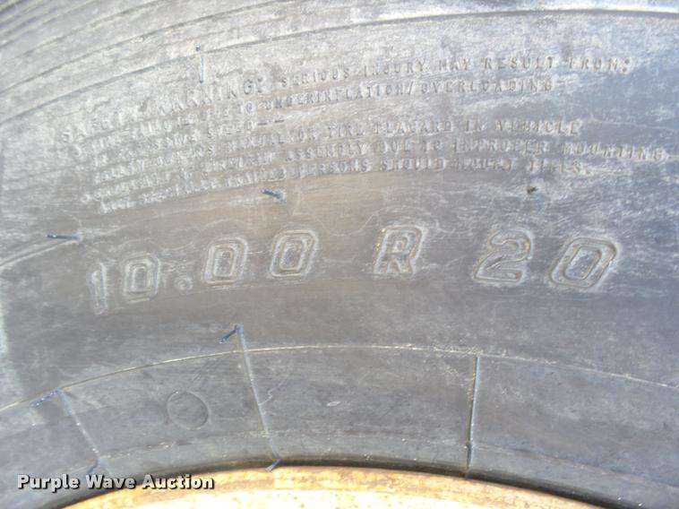 image for item DA4653 1987 Ford 800 dump truck