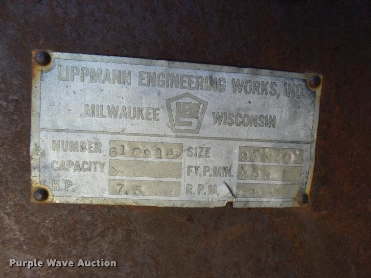 image for item DA4660 1961 Lipman conveyor
