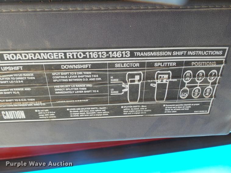 image for item DA4662 1987 Ford L9000 dump truck