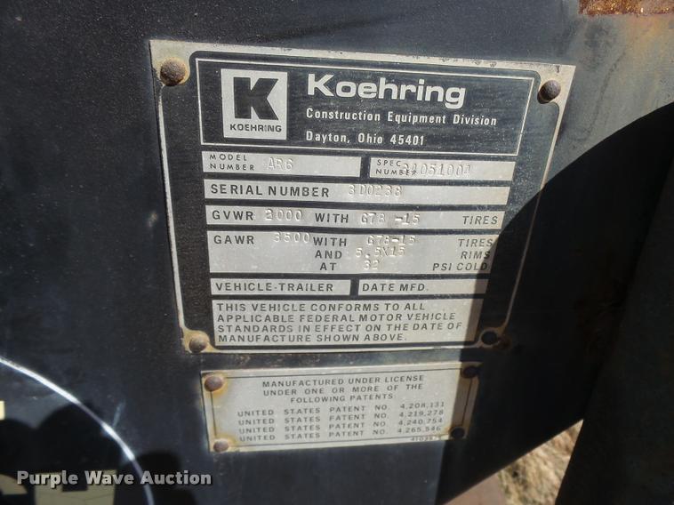 image for item DA9906 Bomag AR6 hot patch chip spreader