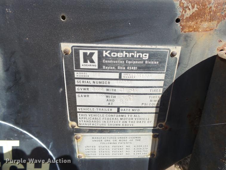 image for item DA9906 Bomag AR6 hot patch chip spreader