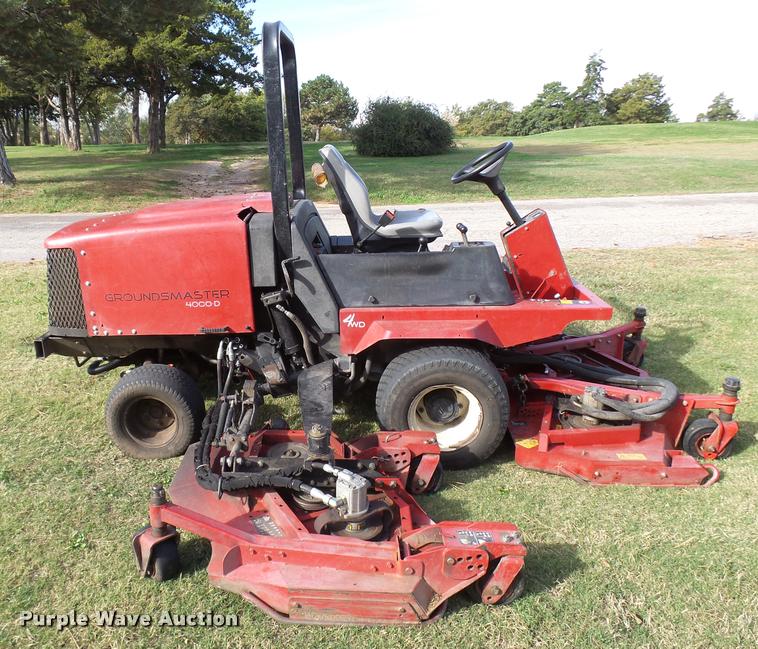 image for item DA9949 Toro Groundmaster 4000D ZTR lawn mower