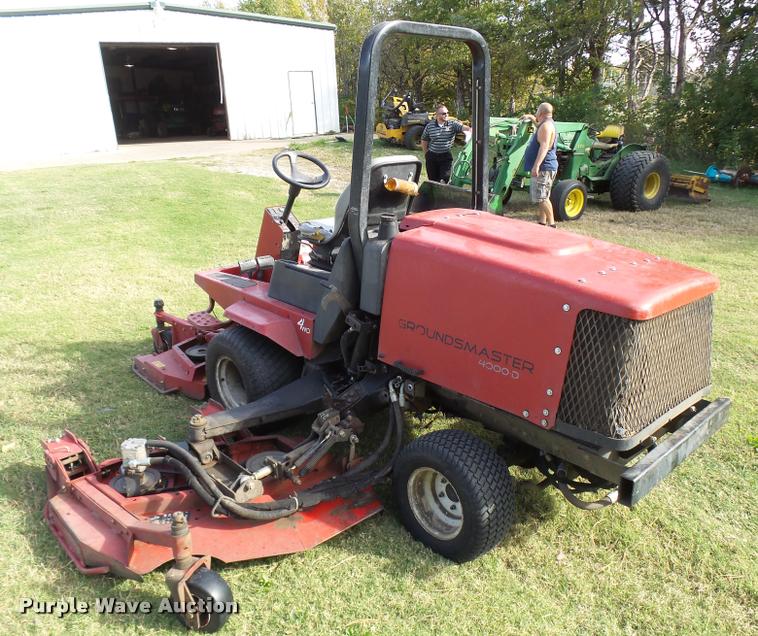 image for item DA9949 Toro Groundmaster 4000D ZTR lawn mower