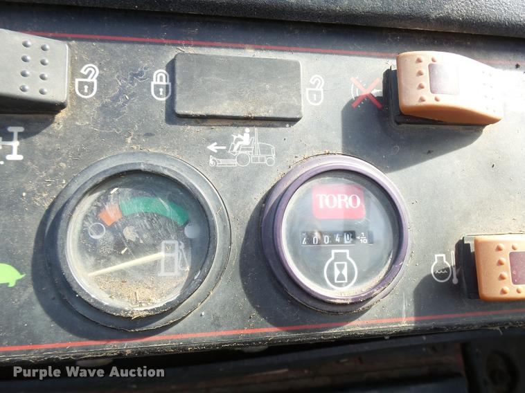 image for item DA9949 Toro Groundmaster 4000D ZTR lawn mower