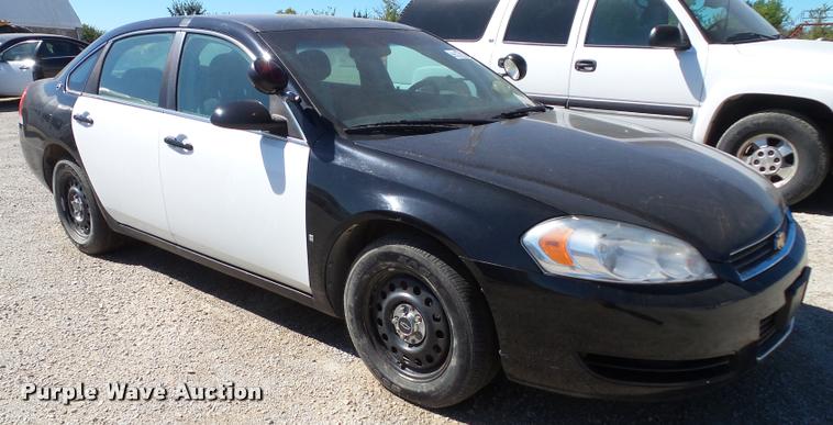 image for item J5742 2008 Chevrolet Impala Police