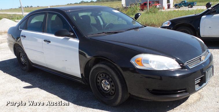 image for item J5743 2010 Chevrolet Impala Police Cruiser