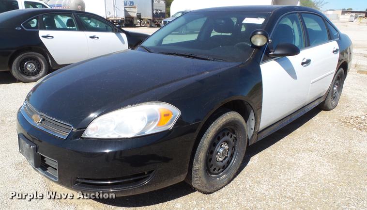 image for item J5743 2010 Chevrolet Impala Police Cruiser