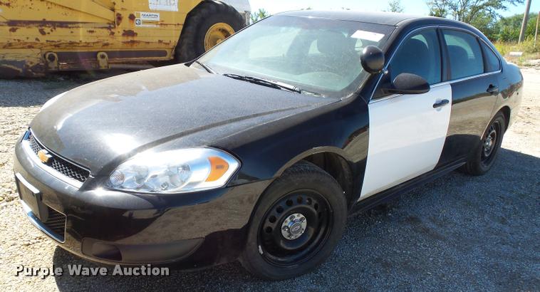 image for item J5744 2012 Chevrolet Impala Police Cruiser