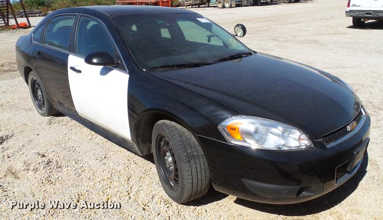 image for item J5744 2012 Chevrolet Impala Police Cruiser