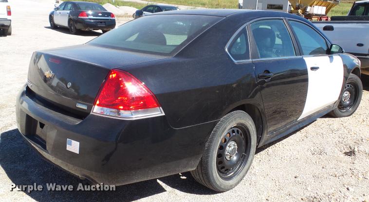 image for item J5744 2012 Chevrolet Impala Police Cruiser