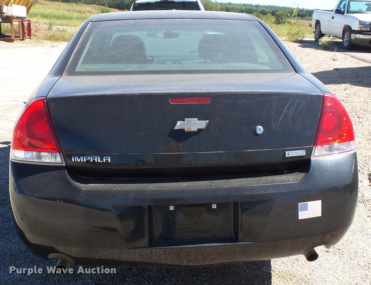 image for item J5744 2012 Chevrolet Impala Police Cruiser